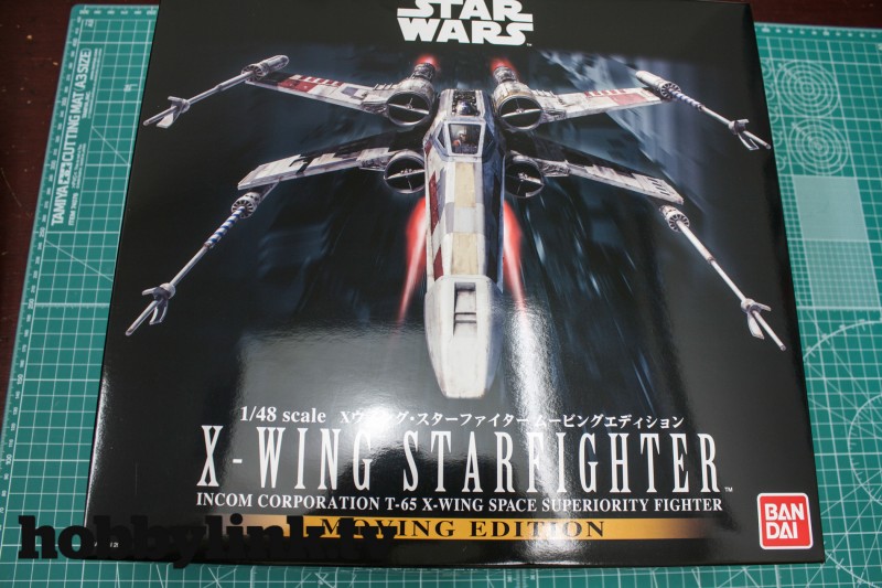 1-48 Star Wars X-Wing Starfighter Moving Edition-from Bandai unbox-3