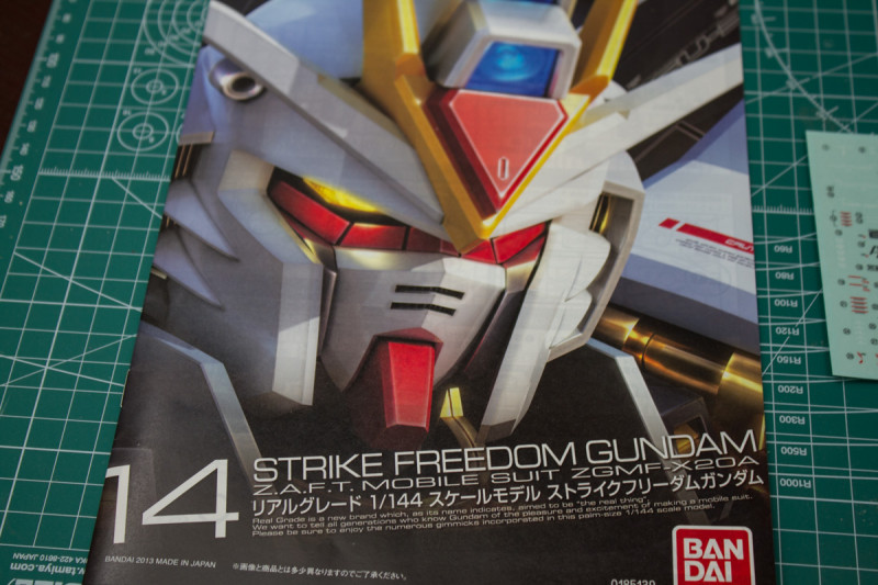 RG ZGMF-X20A Strike Freedom Gundam-4